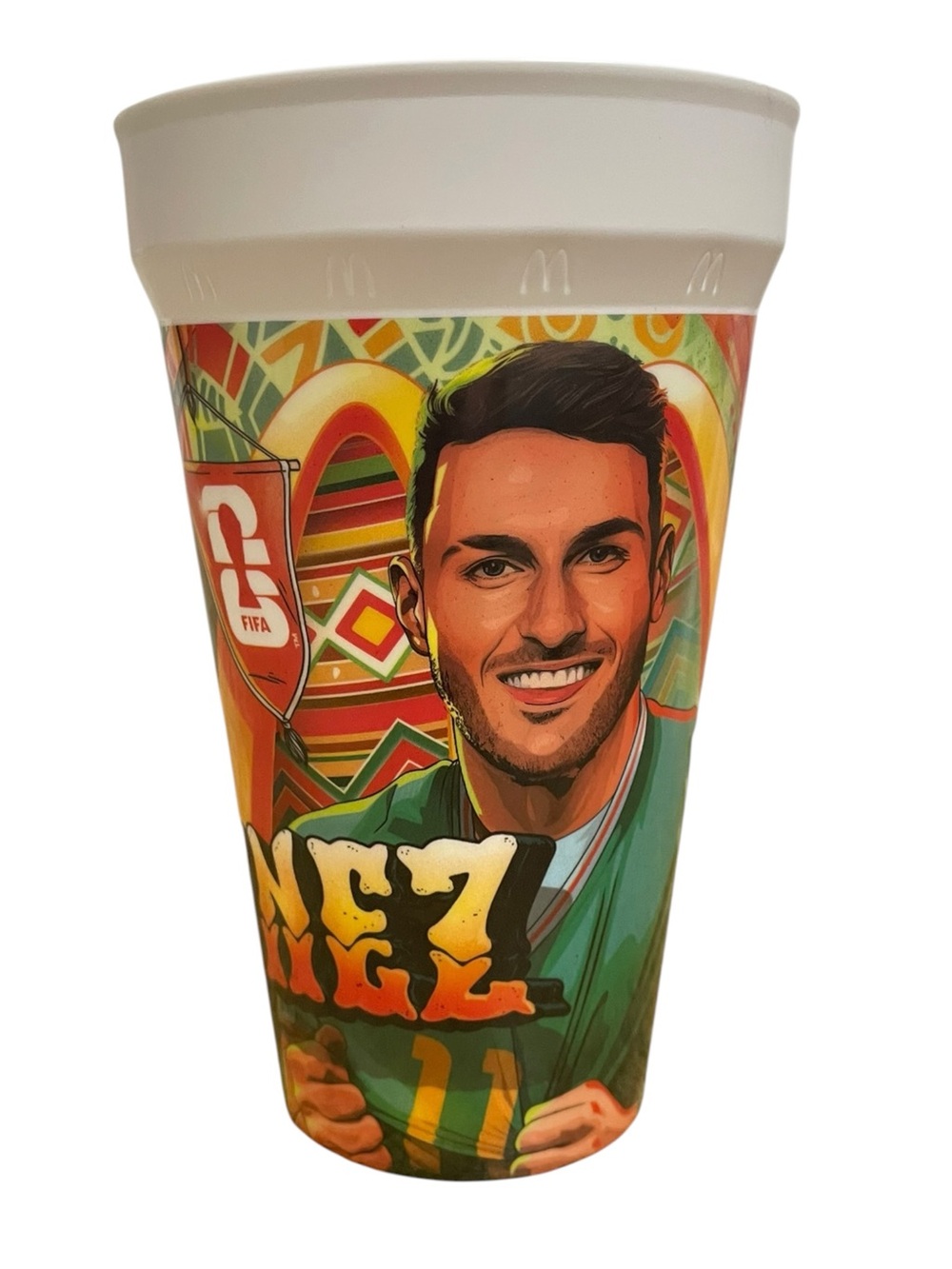 FIFA World Cup 2026 Santiago Gimenez Bebote Collector Cup USA